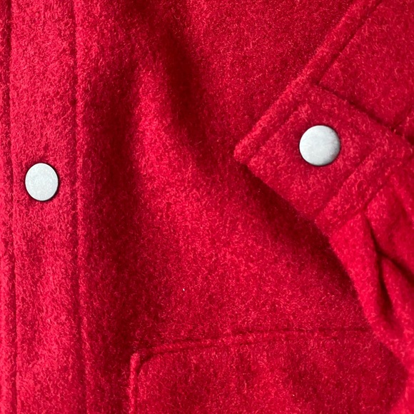 Red Button-Up Jacket - Picture 3 of 3